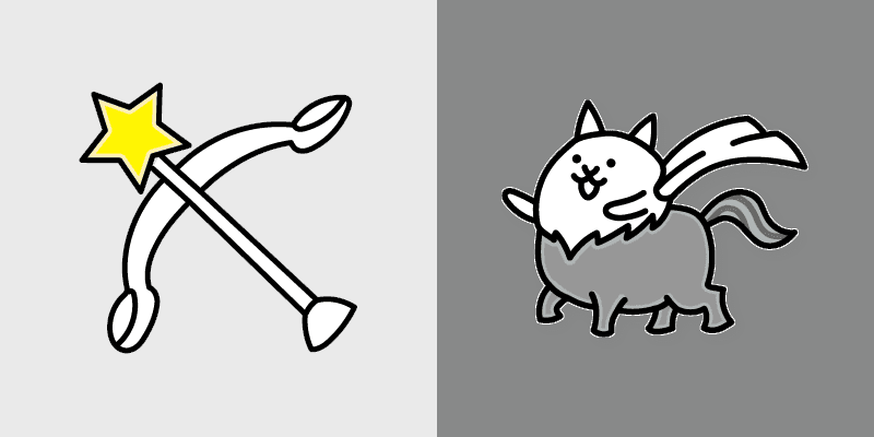 Cute Cursor Pack - Battle Cat