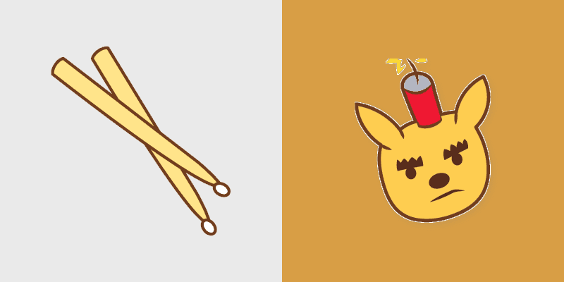 Cute Cursor Pack - PaRappa the Rapper Ma-san