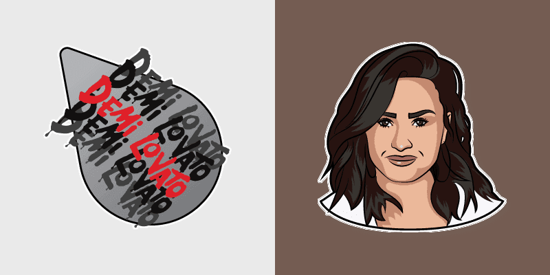 Demi Lovato cursor preview