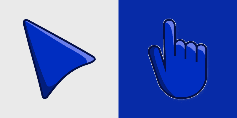 Persian Blue cursor preview