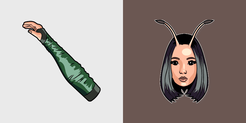 Mantis cursor preview