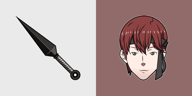 Cute Cursor Pack - Fire Emblem Asugi and Kunai cursor preview