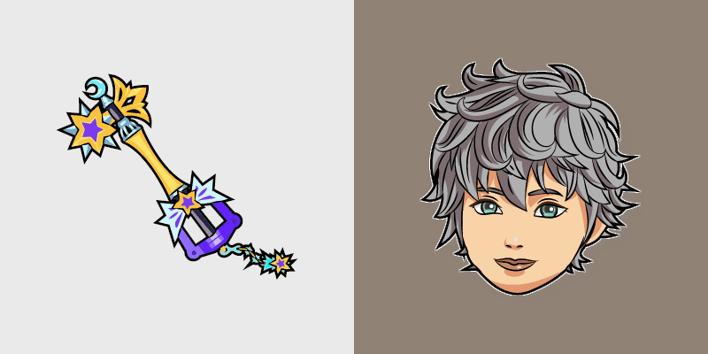 Kingdom Hearts Cute Mouse Cursor Pack