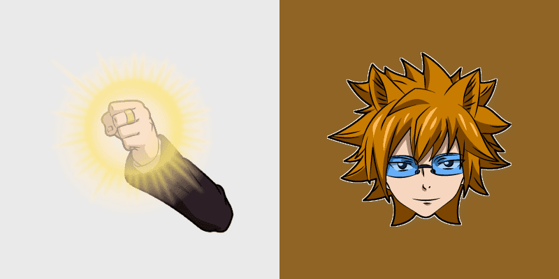 Custom Cursor - Fairy Tail Loke cursor preview