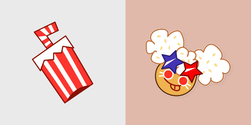 Custom Cursor Cookie Run Popcorn cursor preview