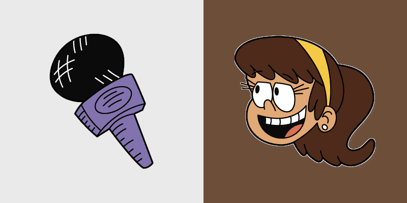 Cute Cursor Pack - Loud House Katherine Mulligan cursor preview