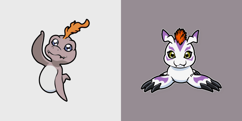 Digimon Agumon cursor preview