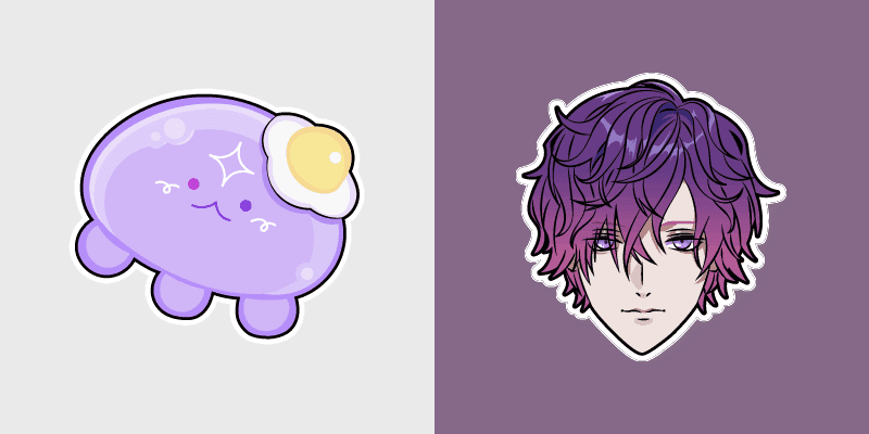 Uki Violeta cursor preview