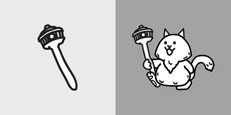 Custom Cursor Pack - Battle Cat Cute Mouse