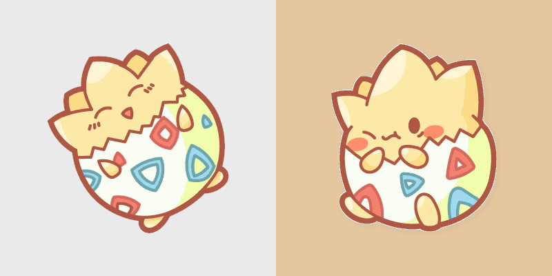 Togepi cursor preview