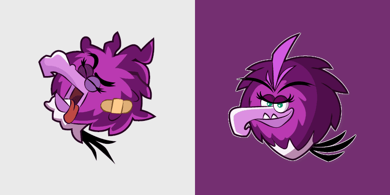 Cute Cursor Zeta - Custom Angry Birds Mouse Pack