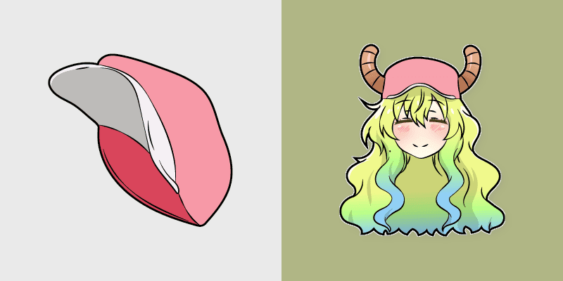 Lucoa Dragon Maid cursor preview