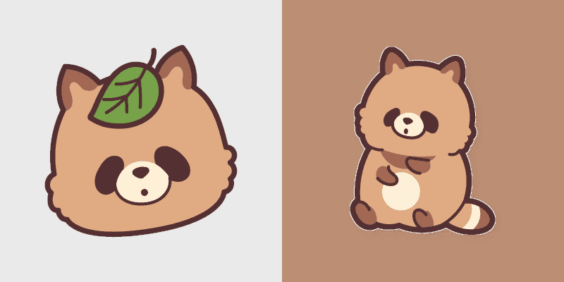 Tanuki cursor preview