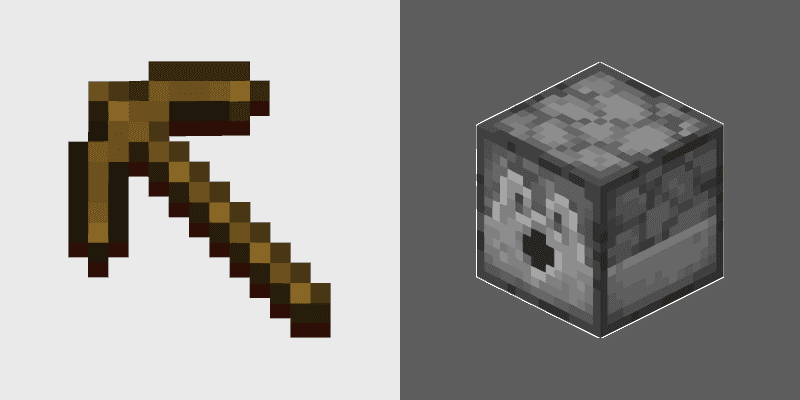 Dispenser Pickaxe