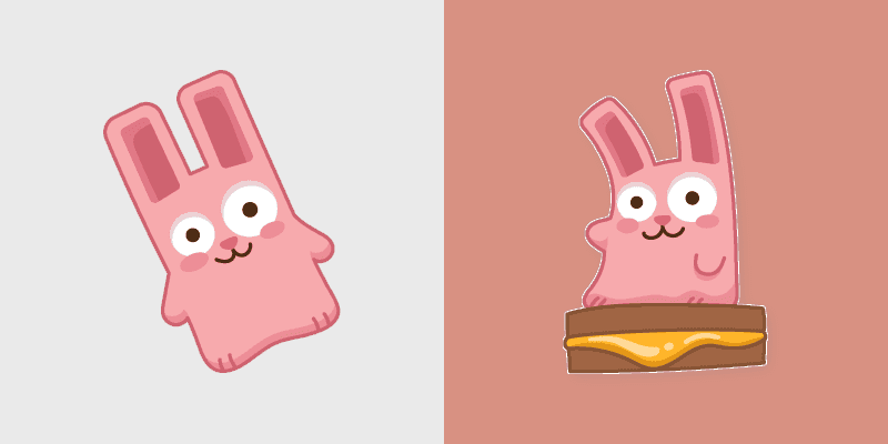Cute Bunny cursor preview