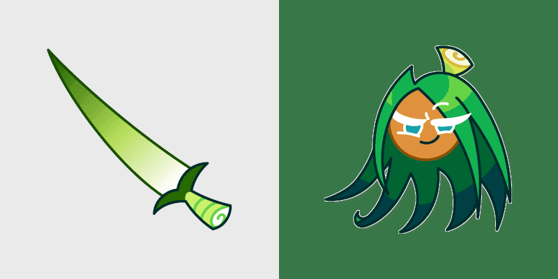 Leek Cookie Cursor Pack - Windows Customization cursor preview