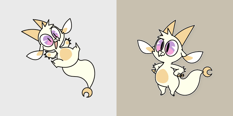 Cute Cursor Pack: Chikn Nuggit Fwench Fwy cursor preview
