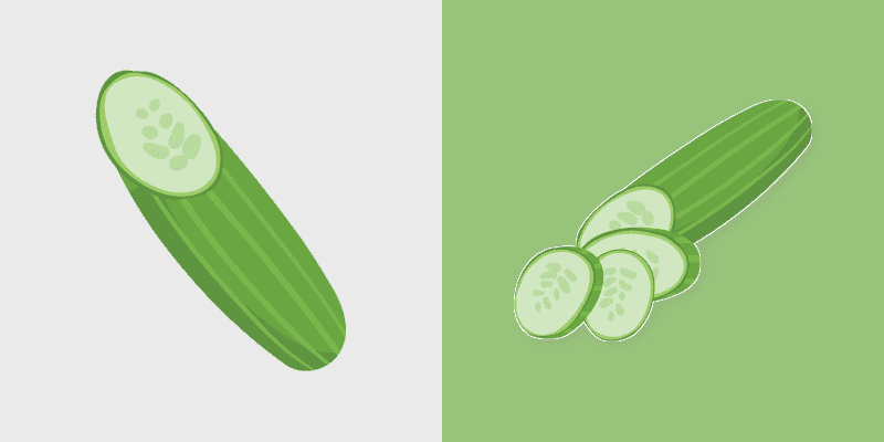 Cute Cucumber Mouse Cursor Pack cursor preview