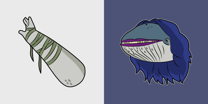 Centaurworld Whaletaur Shaman Cute Cursor Pack cursor preview