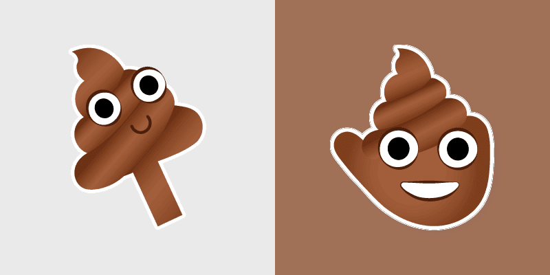 Happy Poo cursor preview