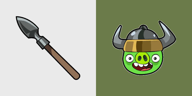 Viking Pig Cursor Pack cursor preview