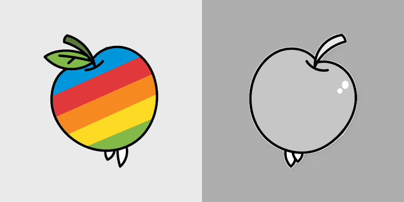 Custom Cursor Pack - Battle Cats Apple Cat & iCat