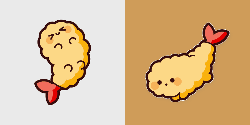 Fried Shrimp cursor preview