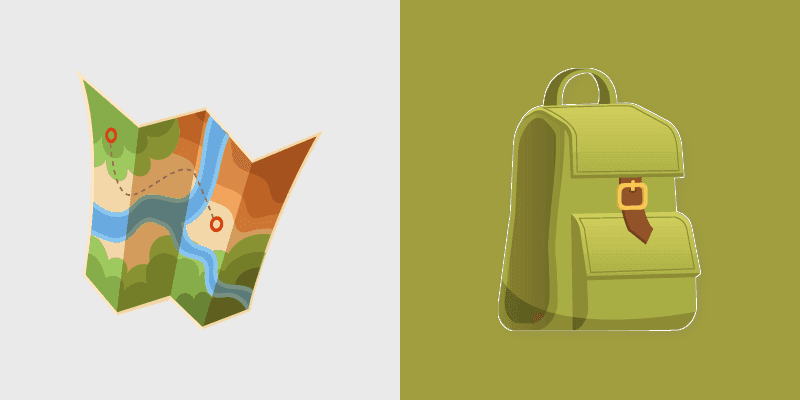 Hiking Trail cursor preview