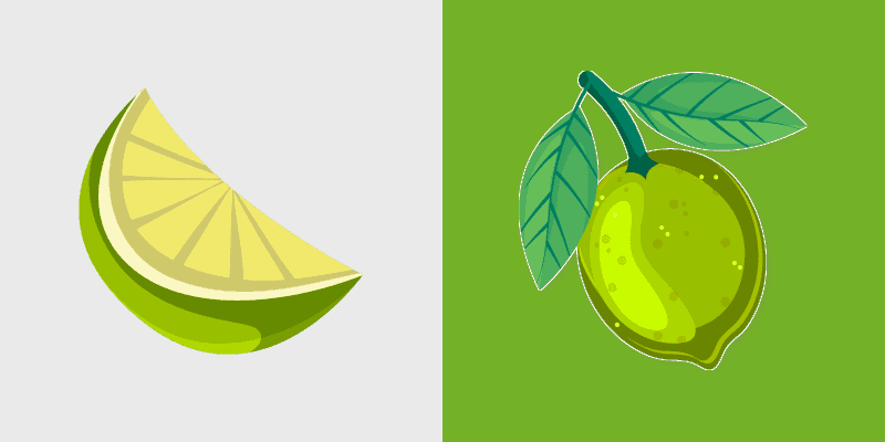 Cute Lime Cursor Pack