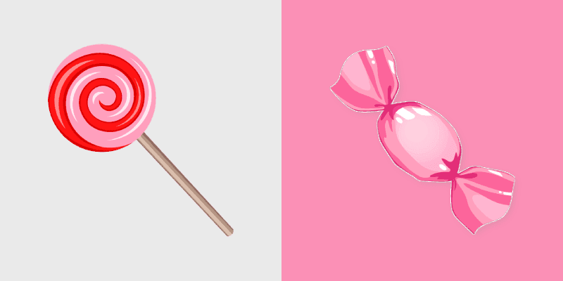 Custom Pink Candy Cursor Pack