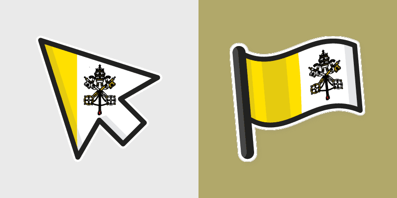 Vatican City cursor preview