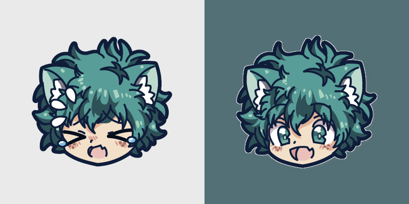 Cute Deku Izuku Midoriya Cursor Pack cursor preview
