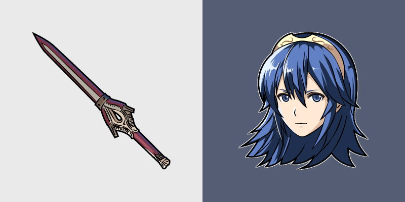 Marth Cursor Pack - Fire Emblem cursor preview