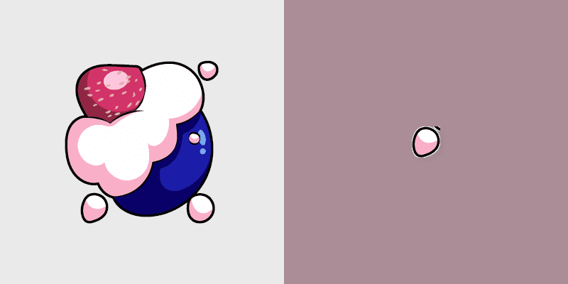 Blopper cursor preview