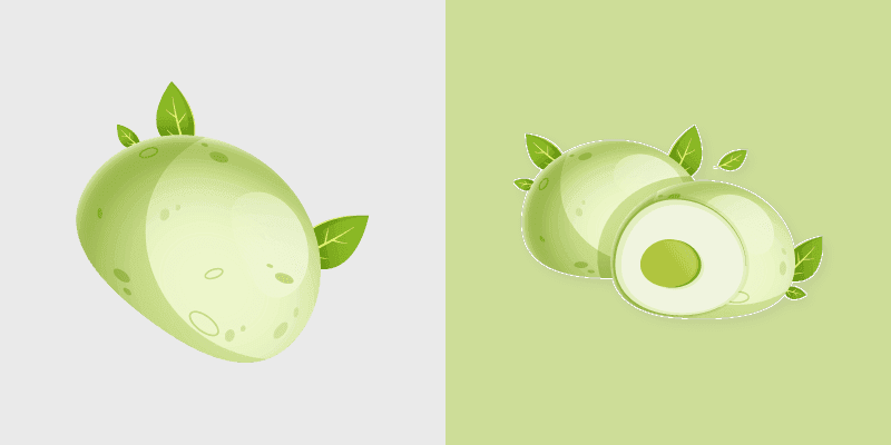Green Moti Cute Cursor Pack