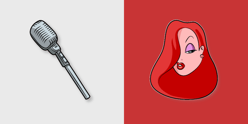 Jessica Rabbit cursor preview