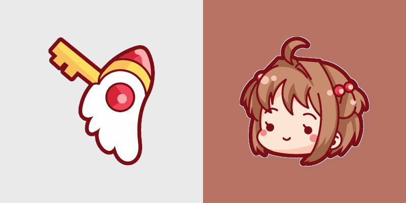 Cute Sakura Kinomoto cursor preview