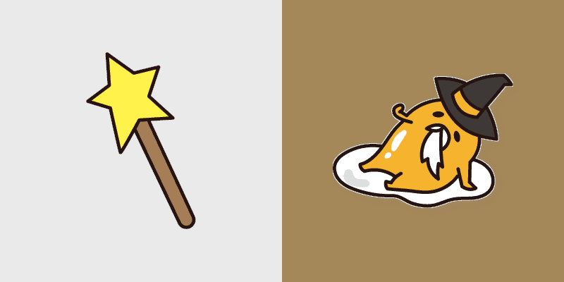 Magic Gudetama cursor preview