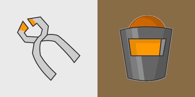 Blacksmith and Tongs