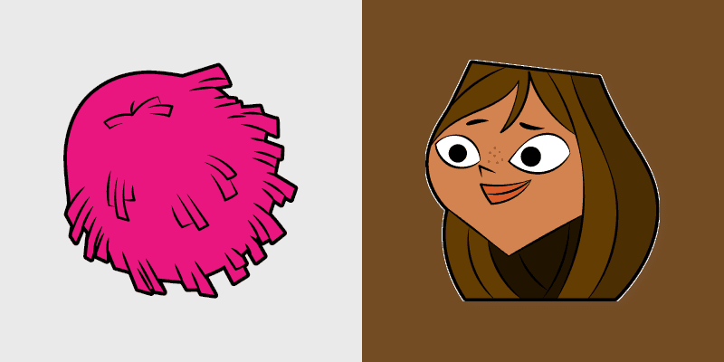 Courtney Total Drama cursor preview
