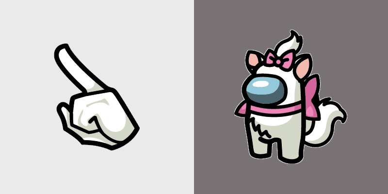 Marie Aristocats Crewmate cursor preview