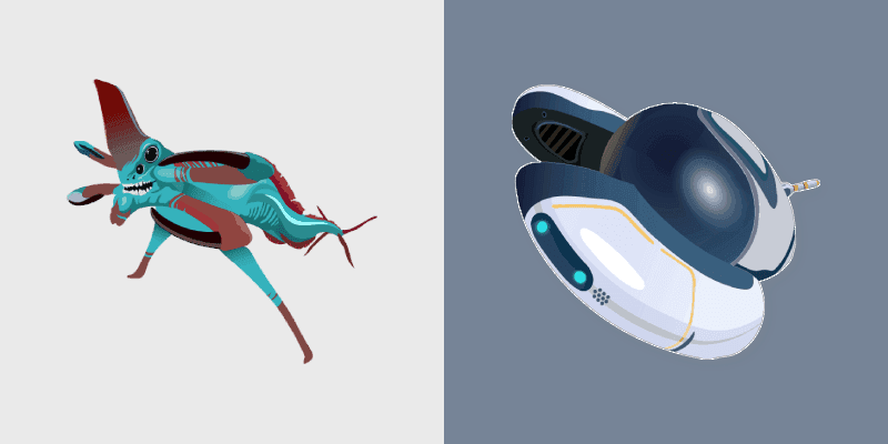 Subnautica Reaper Leviathan Seamoth