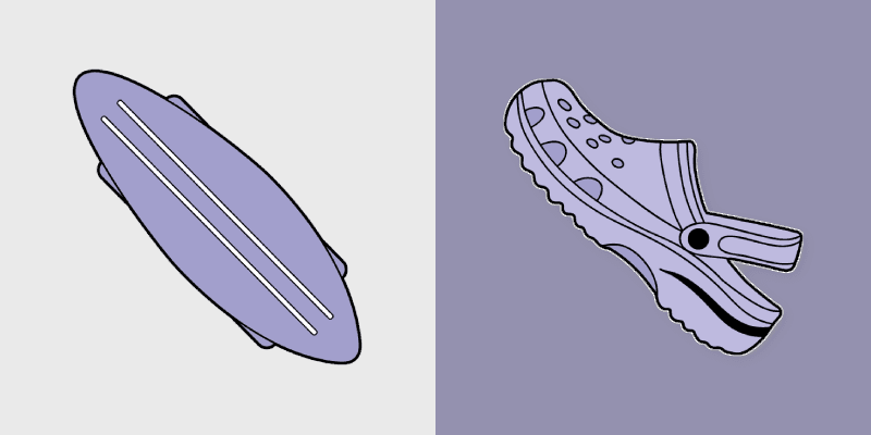 Crocs Penny Board