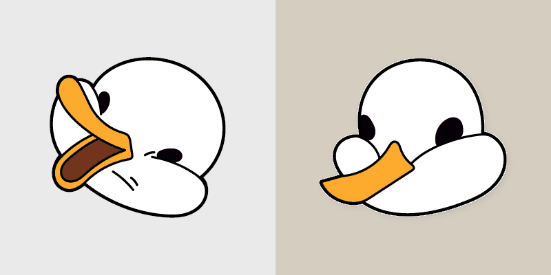 Cute Cursor Pack - Chikn Nuggit Angelic Duck