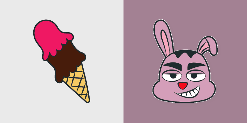 Cute Cursor Pack for PaRappa the Rapper cursor preview