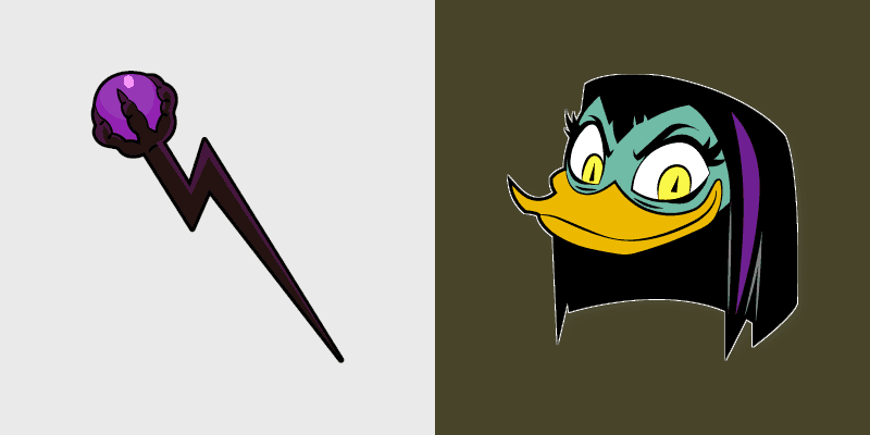 DuckTales Magica De Spell Cute Cursor Pack cursor preview
