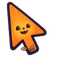 Jack-o Pumpkin Kawaii Cursor default cursor