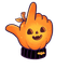 Jack-o Pumpkin Kawaii Cursor pointer cursor