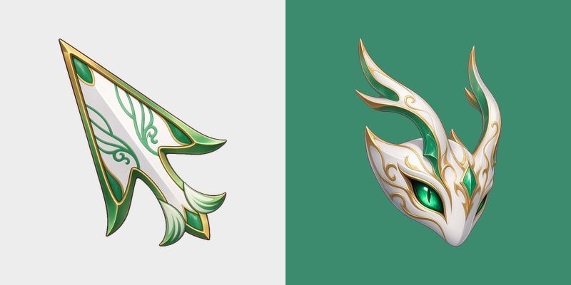 Jade Serpent Mask Cursor