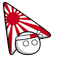 Japan Countryball Cursor default cursor